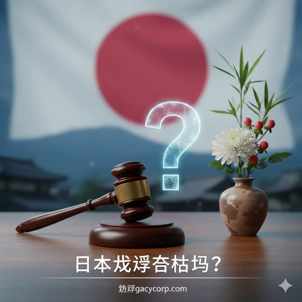 展示医疗伦理限制的特写图片。画面是一个无菌的医院诊疗桌，上面放着一份写有'Ethical Guidelines'（伦理准则）的文件和一副听诊器。画面上叠加了一个红色的禁止符号或'Stop'手势的视觉元素，隐喻日本产科妇人科学会（JSOG）对代孕医疗行为的严格禁令。整体风格专业、冷静，强调日本国内正规医疗机构无法实施代孕的现实情况。